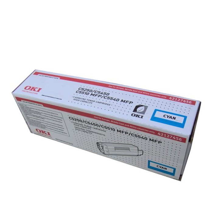 КАСЕТА ЗА OKI C 5250/5450/5510 MFP/5540 MFP - Cyan - PN 42127456