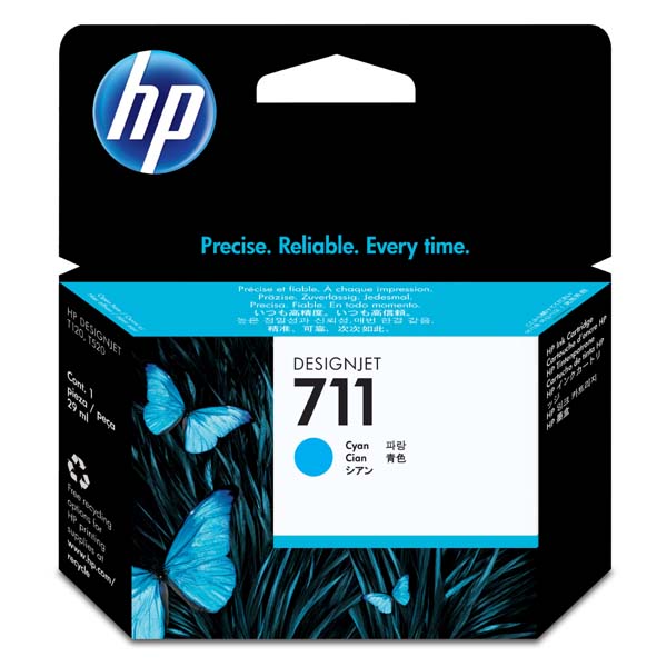 ГЛАВА ЗА HEWLETT PACKARD Designjet T120/T520 e-Printer series - Cyan - /711/ - P№ CZ130A