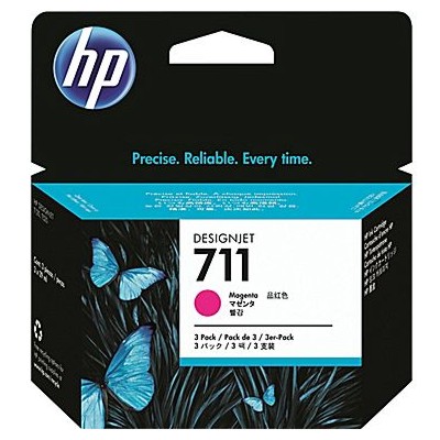 ГЛАВА ЗА HEWLETT PACKARD Designjet T120/T520 e-Printer series - Magenta - /711/ - P№ CZ135A - 3 x 29 ml