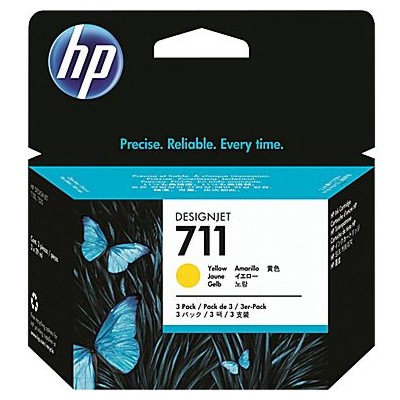 ГЛАВА ЗА HEWLETT PACKARD Designjet T120/T520 e-Printer series - Yellow - /711/ - P№ CZ136A