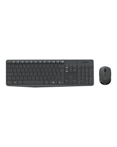 КОМПЛЕКТ МИШКА + КЛАВИАТУРА LOGITECH MK235U Wireless - Black - P№ 920-007931