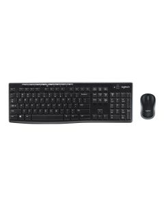 КОМПЛЕКТ МИШКА + КЛАВИАТУРА LOGITECH MK270 US - Wireless - БЕЗ БДС КИРИЛИЗАЦИЯ - Black - P№ 920-004508