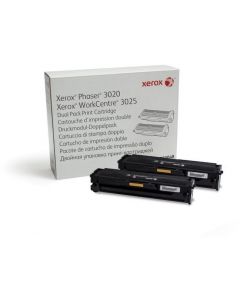 КОМПЛЕКТ 2 КАСЕТИ ЗА XEROX Phaser 3020/WorkCentre 3025 - Black - DUAL PACK  - P№ 106R03048