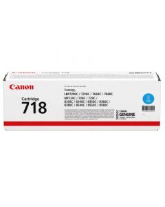 КАСЕТА ЗА CANON LBP 7200/MF 8330/8350 - Cyan - CRG-718C - P№ CR2661B002AA