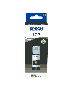 БУТИЛКА МАСТИЛО ЗА EPSON L1110/L3100/L3101/L3110/L3150/L5190 - /103/ - EcoTank - Black - Ink Bottle - 65 ml - P№ C13T00S14A -  4500 pages / 65,0 ml