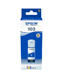 БУТИЛКА МАСТИЛО ЗА EPSON L1110/L3100/L3101/L3110/L3150/L5190 - /103/ - EcoTank - Cyan - Ink Bottle - 65 ml - P№ C13T00S24A -  7500 pages / 65,0 ml