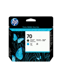 ГЛАВА (PRINTHEAD) ЗА HEWLETT PACKARD Photosmart Pro B9180 Professional Photo Printer/Designjet Z2100/Z3100/Z3200/Z5200  -  Matte Black and Cyan Printhead  - /70/ - P№ C9404A