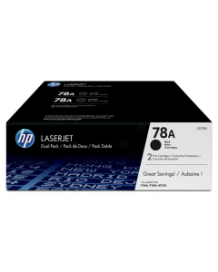 КОМПЛЕКТ 2 КАСЕТИ ЗА HP LASERJET PRO P1566/P1606 - Black - TWIN PACK -  /78A/  - P№ CE278AD