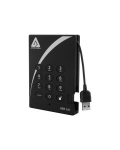 Криптиран външен диск Apricorn Aegis Padlock A25-3PL256-1000 - hard drive - 1 TB - USB 3.0 - P№ A25-3PL256-1000