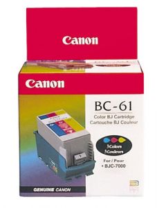 ГЛАВА ЗА CANON BJC 7000 series - Color - OUTLET - BC-61 - 0918A002