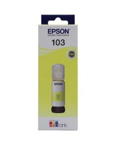 БУТИЛКА МАСТИЛО ЗА EPSON L1110/L3100/L3101/L3110/L3150/L5190 - /103/ -  EcoTank - Yellow - Ink Bottle - 65 ml - P№ C13T00S44A -  7500 pages / 65,0 ml