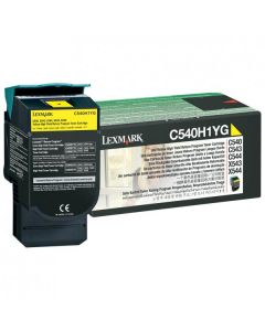 КАСЕТА ЗА LEXMARK OPTRA C540 series/X540 series - Yellow - Return program cartridge - HIGH CAPACITY - P№ C540H1YG