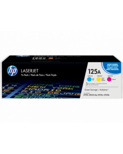 КОМПЛЕКТ 3 КАСЕТИ ЗА HP COLOR LASER JET CP 1215/1515N - TRIPLE PACK - /125A/ - C/M/Y - CB541A/CB542A/CB543A - P№ CF373AM