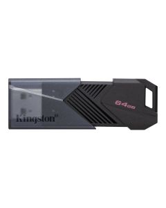 Флаш памет Kingston USB flash drive DataTraveler Onyx - USB-A 3.2 Gen 1 (3.1 Gen 1) - 64 GB - Black/Gray - P№ DTXON/64GB