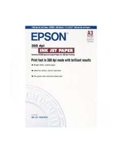 ХАРТИЯ EPSON INK JET COATED PAPER - A3 Size - 297 mm x 420 mm - OUTLET - P№ 41065 -  100 листа