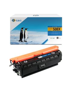 КАСЕТА ЗА HP Color LaserJet Enterprise M553 series - /508X/ - CF360X - Black - P№ NT-PH360XBK - G&G