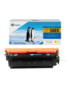 КАСЕТА ЗА HP Color LaserJet Enterprise M553 series - /508X/- CF362X - Yellow - P№ NT-PH362XY - G&G
