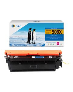 КАСЕТА ЗА HP Color LaserJet Enterprise M553 series - /508X/- CF363X - Magenta - P№ NT-PH363XM - G&G