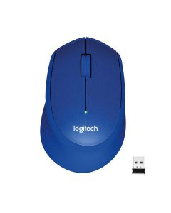 МИШКА LOGITECH M330 Silent plus Wireless - Blue - P№ 910-004910