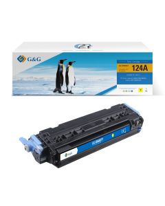 КАСЕТА ЗА HP COLOR LASER JET 2600/1600/2605N/CANON LBP 5000/5100 - /124A/ - Q6002A - Yellow - P№ NT-C6002FY/707FY/NT-CH6002FY - G&G