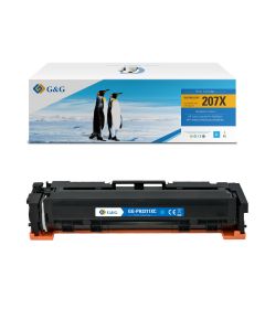 КАСЕТА ЗА HP COLOR LASERJET PRO M255dw/MFP M282nw/M283cdw/M283fdw - /207X/ - Cyan - W2211X - P№ NT-PH2211XC - G&G