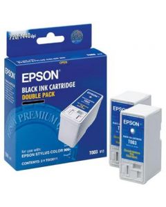 КОМПЛЕКТ 2 ГЛАВИ ЗА EPSON STYLUS COLOR 900/980N - Black - twin pack - OUTLET - P№ T003012 - 1200 pages