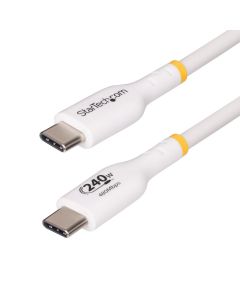 КАБЕЛ USB STARTECH - USB-C to USB-C - 4,0 m - White - PN USB2EPR4MW