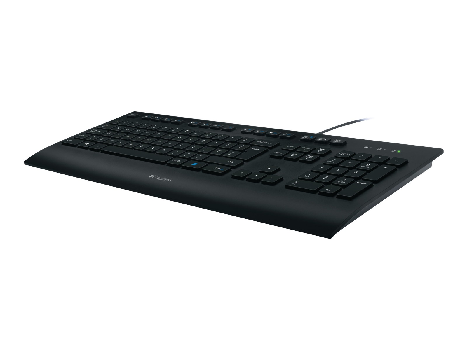 КЛАВИАТУРА LOGITECH K280e US - USB - БЕЗ БДС КИРИЛИЗАЦИЯ - Black - P№ 920-005217