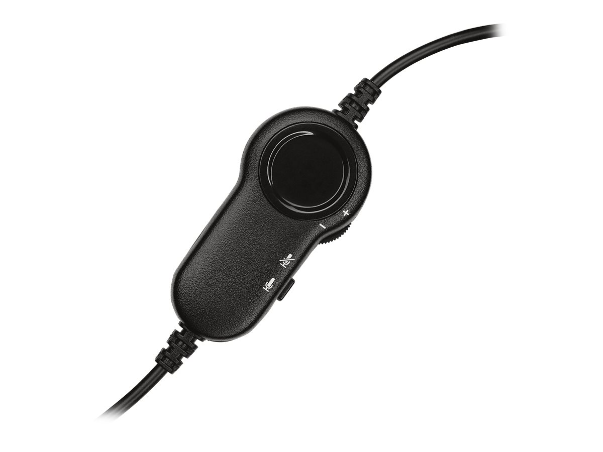 СЛУШАЛКИ LOGITECH H151 - Wired - Black - P№ 981-000589