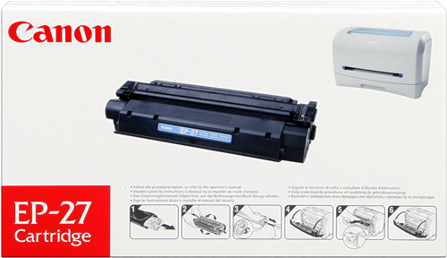 КАСЕТА ЗА CANON LBP 3200/MF 3110/5630/5650 - EP-27 (EP27) - Black - PN CR8489A002AA