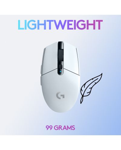 МИШКА LOGITECH G305 Gaming Lightspeed Wireless - White - P№ 910-005291