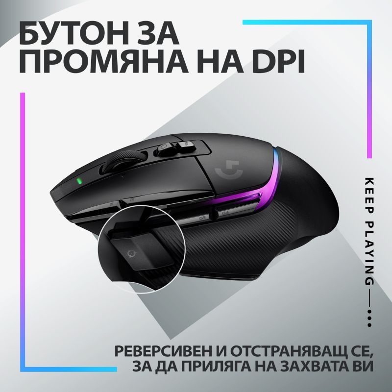 МИШКА LOGITECH G502X Plus Wireless - Black - P№ 910-006162