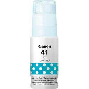 БУТИЛКА МАСТИЛО ЗА CANON PIXMA G1420/G2420/G2460/G3420/G3460 - /41/ - GI-41C (GI41C) - Ink Bottle - Cyan - P№ 4543C001