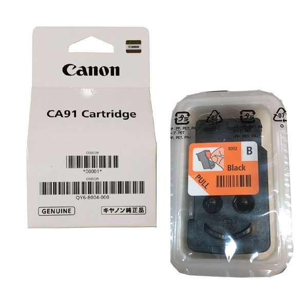 ПЕЧАТАЩА ГЛАВА (PRINTHEAD) ЗА CANON PIXMA G1400/G2400/G3400 - CA91 (CA-91) - Black - CANON OEM SPARE PART - P№ QY6-8002-000 (QY68002000)