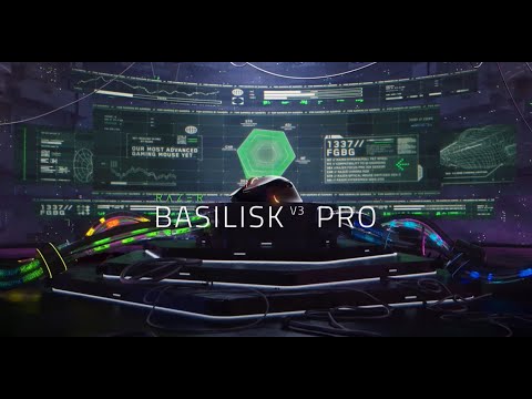 МИШКА RAZER BASILISK V3 Pro - безжична - Black - PN RZ01-04620100-R3G1