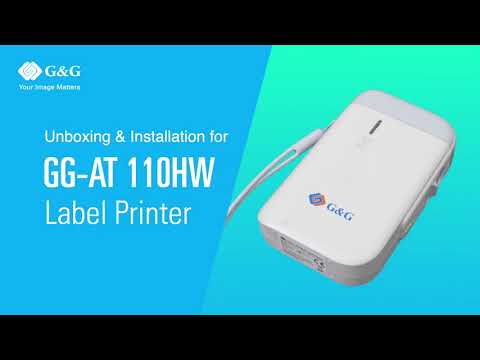 ЕТИКЕТЕН ПРИНТЕР - PORTABLE LABEL PRINTER G&G - P№ GG-AT-110HW