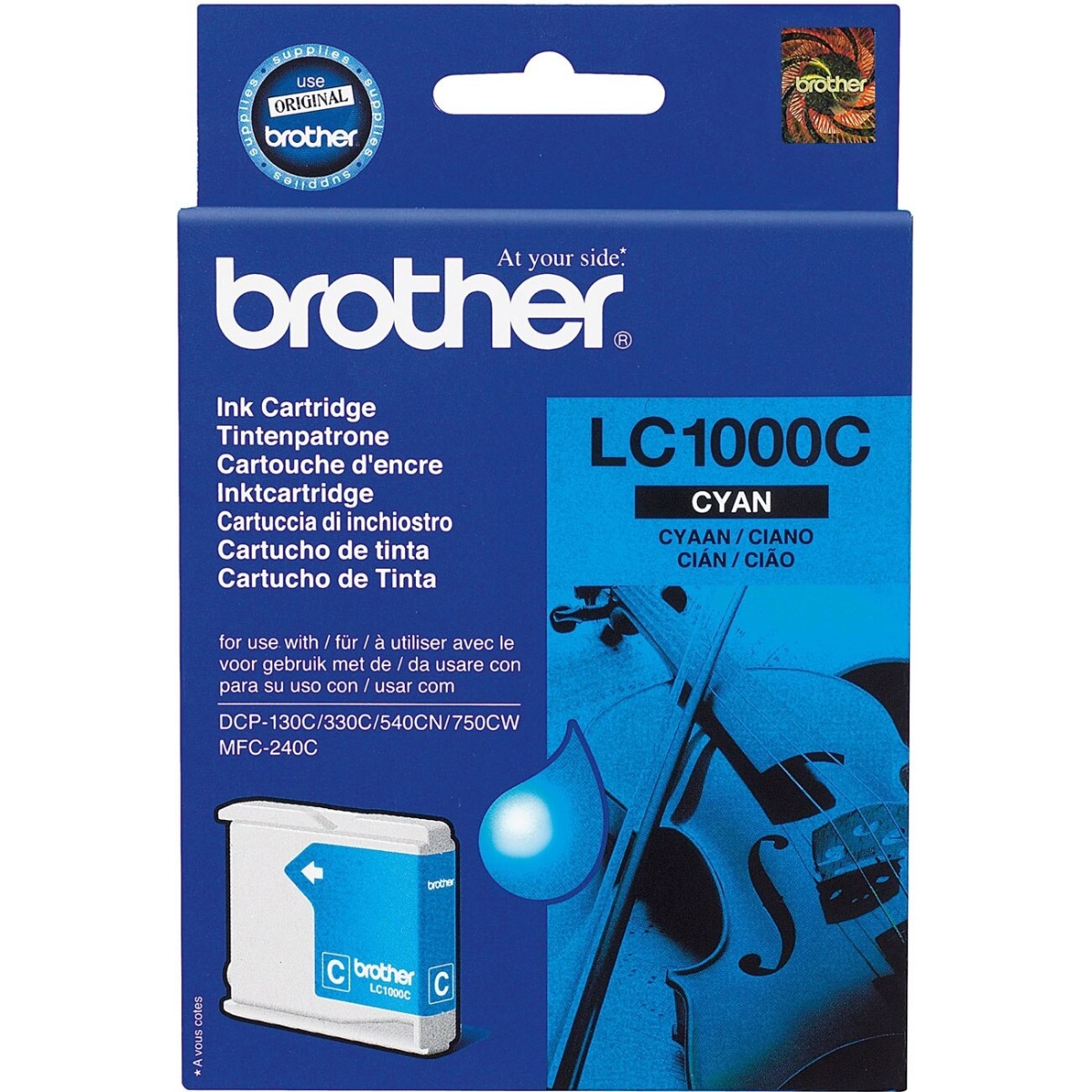 ГЛАВА ЗА BROTHER MFC 240C/440C/465/660/680/845/885/DCP 130C/330/350/540/560/750/770 - Cyan - P№ LC1000C (LC-1000C)