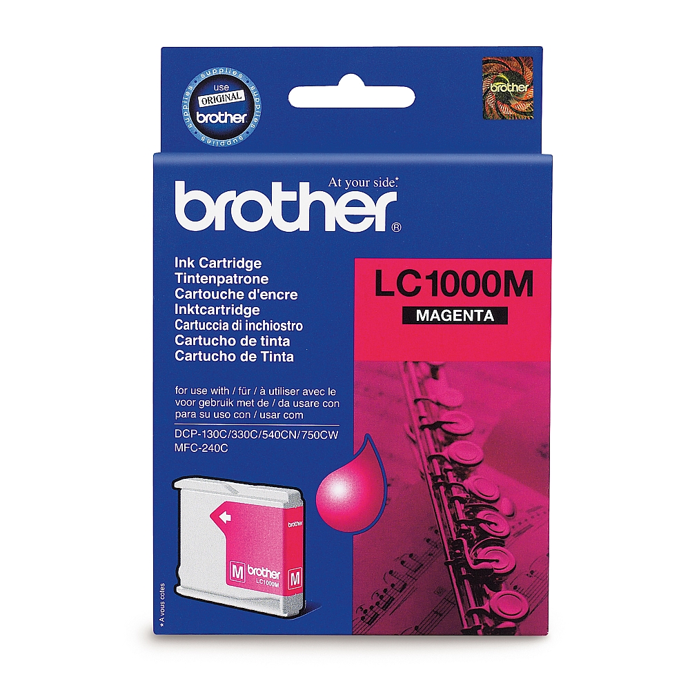 ГЛАВА ЗА BROTHER MFC 240C/440C/465/660/680/845/885/DCP 130C/330/350/540/560/750/770 - Magenta - P№ LC1000M (LC-1000M) 