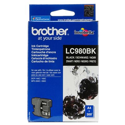 ГЛАВА ЗА BROTHER MFC 250C/290C/DCP 145C/165C - Black - P№ LC980BK (LC-980BK)