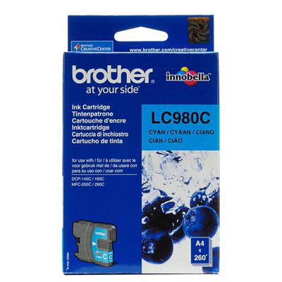 ГЛАВА ЗА BROTHER MFC 250C/290C/DCP 145C/165C - Cyan - P№ LC980C (LC-980C)