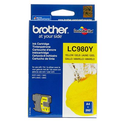 ГЛАВА ЗА BROTHER MFC 250C/290C/DCP 145C/165C - Yellow - P№ LC980Y (LC-980Y)