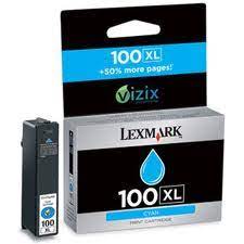 ГЛАВА ЗА LEXMARK S305/405/505/605/PRO 205/703/705/706/803/805/903/904/905 - Cyan - HIGH CAPACITY - Return program - /100XL/ - P№ 14N1069E