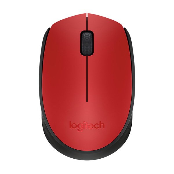 МИШКА LOGITECH M171 - Wireless - Red black - P№ 910-004641