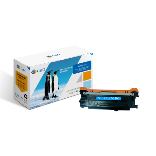 КАСЕТА ЗА HP LASER JET CM3530/CP3525 - Cyan - /504A/ - CE251A - P№ NT-CH251C/ST-PH251FC - G&G