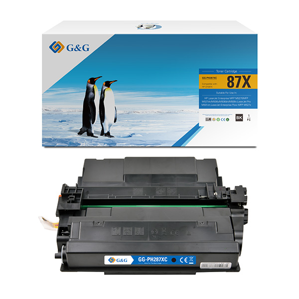 КАСЕТА ЗА HP LaserJet Pro M506N/M506DN/M506X - /87X/ - CF287X - Black - P№ NT-PH287XC - G&G