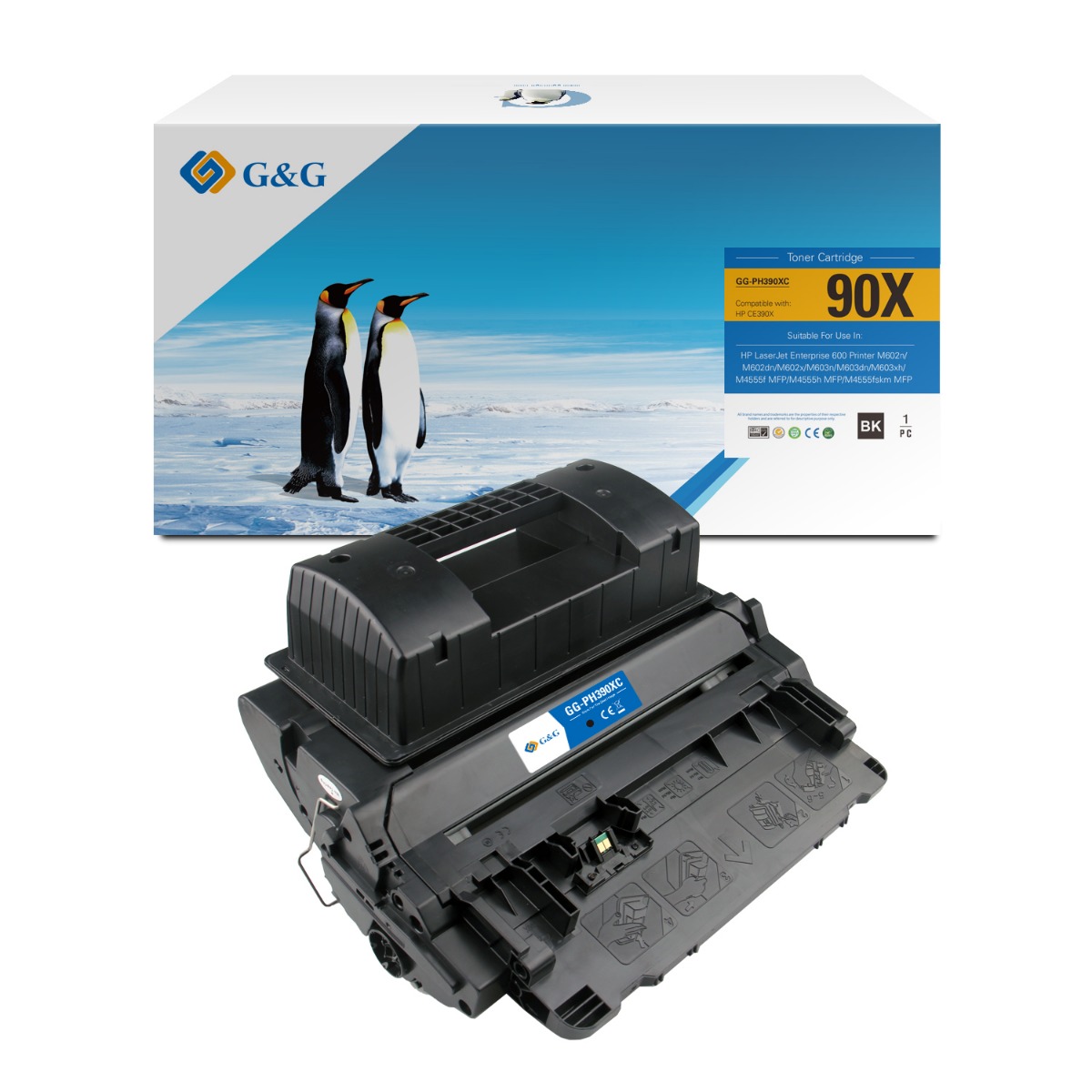 КАСЕТА ЗА HP LASER JET M602/M603/M4555 MFP series - /90X/ - CE390X - Black - P№ NT-CH390XC/NT-PH390XC/PH390XCW - G&G