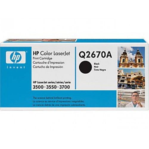 КАСЕТА ЗА HP COLOR LASER JET 3500/3700 - Black -  /308A/ - P№ Q2670A