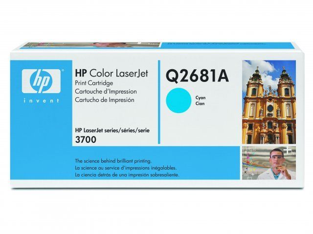 КАСЕТА ЗА HP COLOR LASER JET 3700 - Cyan - OUTLET -  /311A/ - PN Q2681A