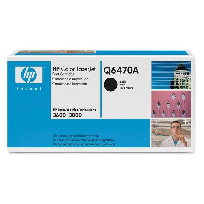 КАСЕТА ЗА HP COLOR LASER JET 3600/3800 - Black - /501A/ - P№ Q6470A