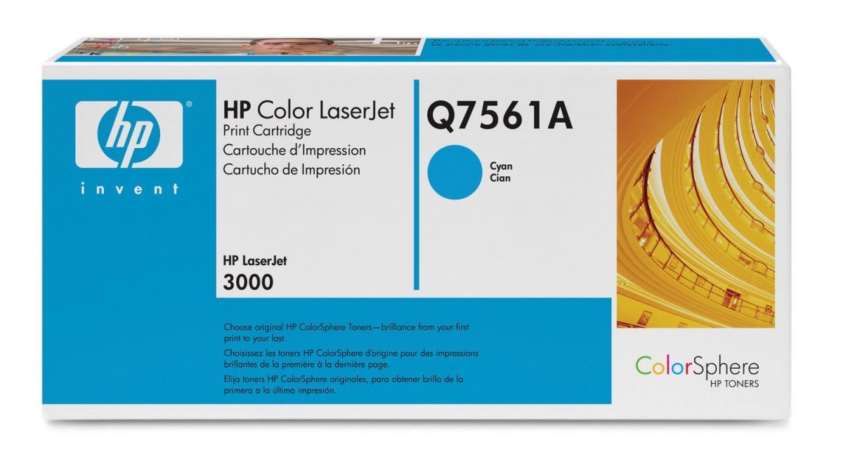 КАСЕТА ЗА HP COLOR LASER JET 3000/2700 - Cyan - /314A/  - P№ Q7561A